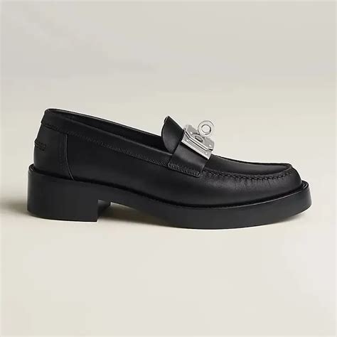 hot loafer hermes|Hermes black loafers.